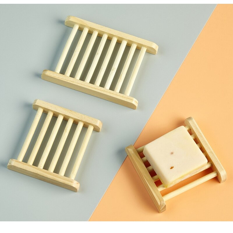 Soap Dish Manufacturer - Wholesale Custom Handmade Natural Bamboo Bathroom Holder