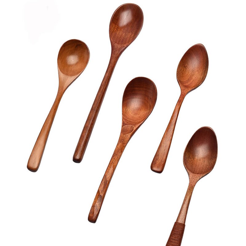 Wooden Spoon Manufacturer - Custom Small Chinese Serving Baby Feeding Spoon