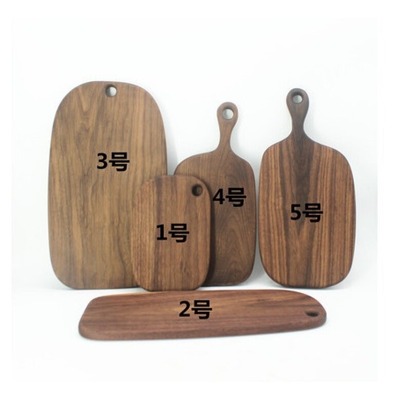 Cutting Board Manufacturer - 2023 Custom Dark Walnut Solid Wood Laser Engraved