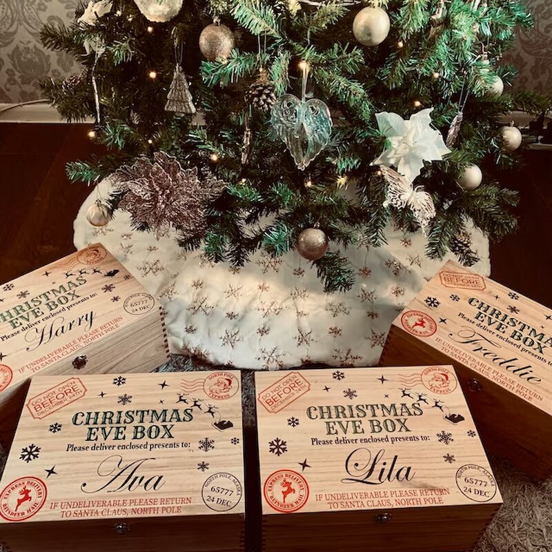 Christmas Gift Box Manufacturer - Wholesale Eco-Friendly Polished Laser Engraved Box