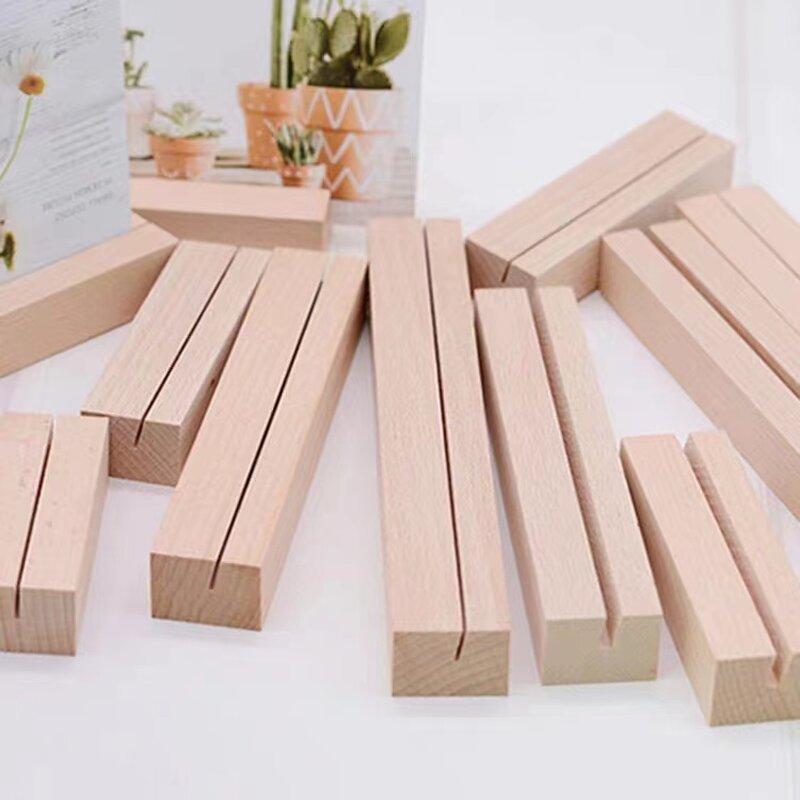 Menu Card Holder Manufacturer - A4 A5 Wood Sign Postcard Photo Display Stand