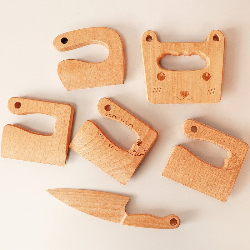 Wooden Toy Knife Manufacturer - 9mm Utility Mini Pocket Safe Kitchen Cutting Toy