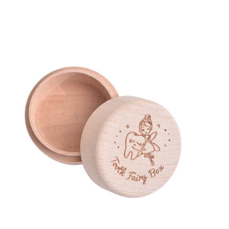 Tooth Fairy Box Manufacturer - Custom Wooden Kids Memory Tooth Storage Keepsake