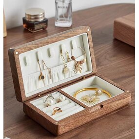 Jewelry Box Manufacturer - Custom Logo Luxury Handmade Organizer Display Case