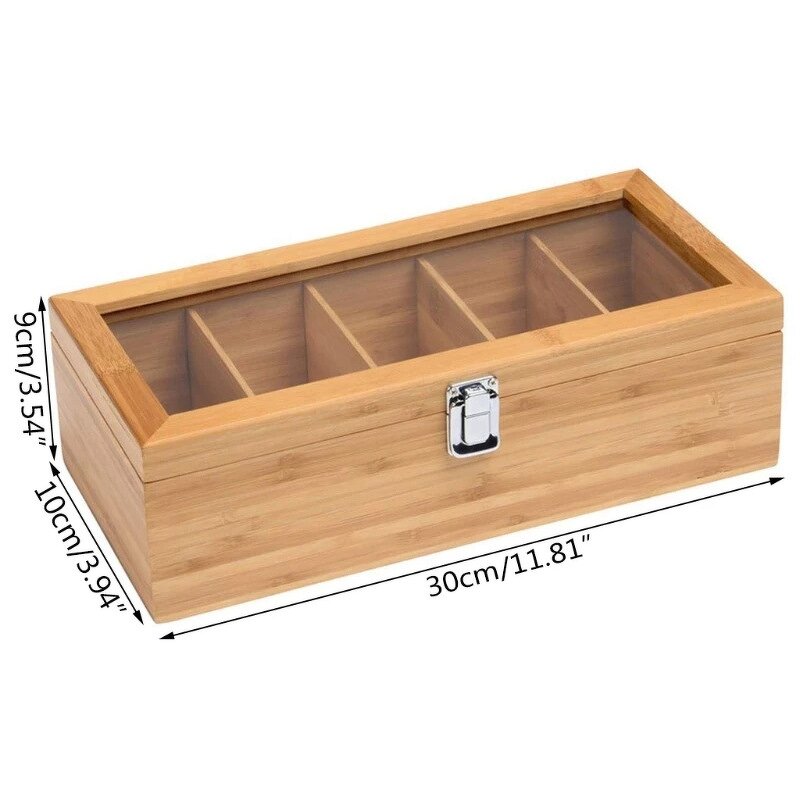 Tea Box Manufacturer - Wholesale Custom Luxury Bamboo Wood Acrylic Lid Box