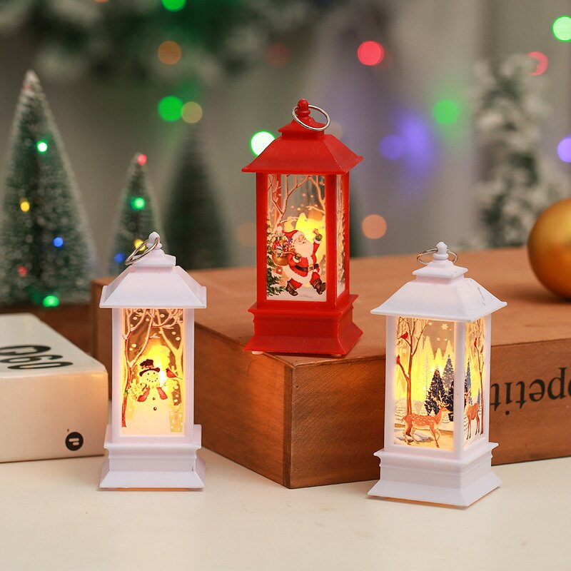 LED Lantern Manufacturer - Waterproof Battery-Operated Vintage Square Camping Lamp