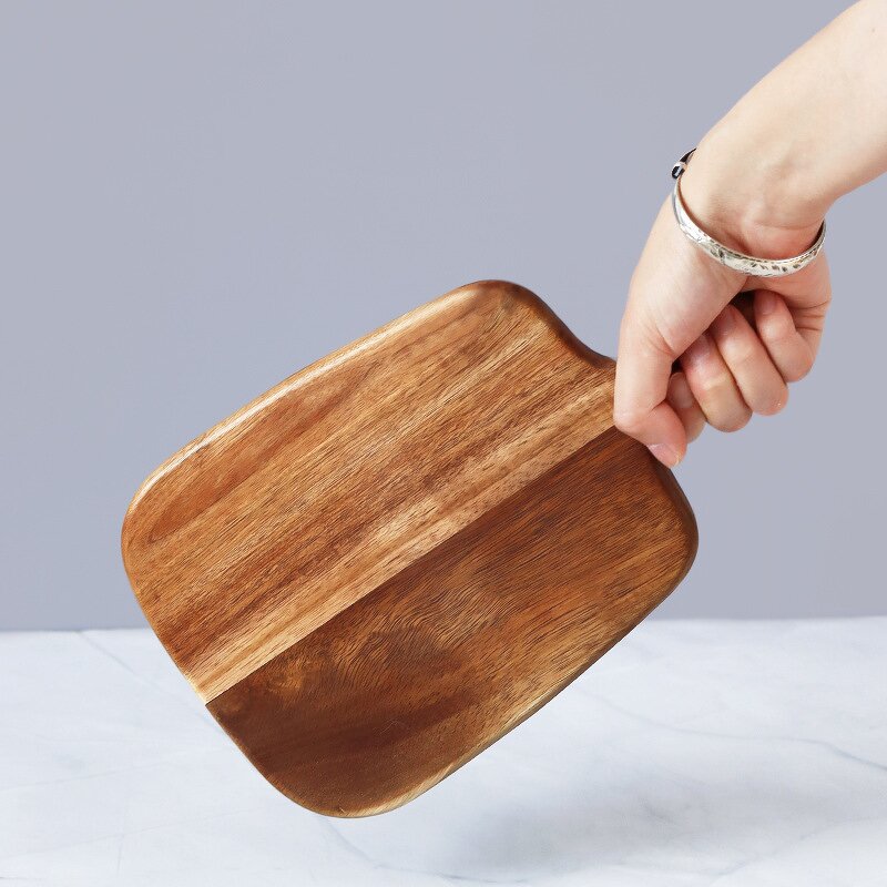 Cutting Board Manufacturer - Wholesale Custom Logo Square Bamboo Acacia Wood