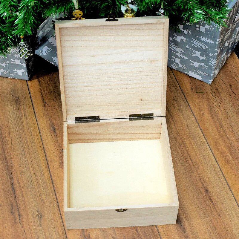Christmas Gift Box Manufacturer - Wholesale Eco-Friendly Polished Laser Engraved Box