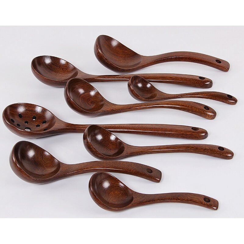 Wooden Spoon Manufacturer - Professional Kitchen Nessie Large Oil Serving Ladle