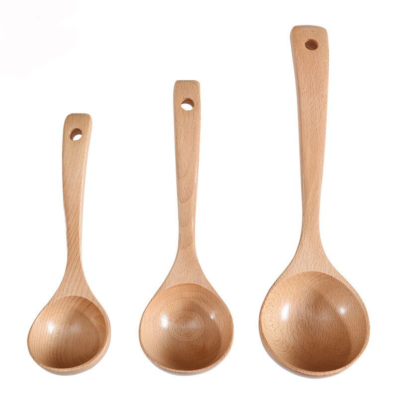 Wooden Spoon Manufacturer - Professional Kitchen Nessie Large Oil Serving Ladle