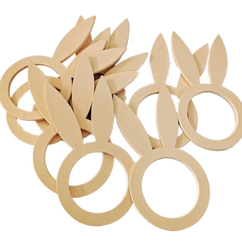 Napkin Rings Manufacturer - Custom Eco-Friendly Wooden Round Holder Table Decor