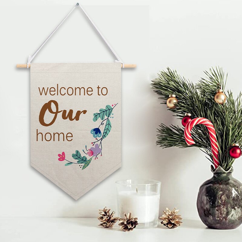 Wall Hanging Banner Manufacturer - Factory Direct UV Printed Custom Canvas Fabric