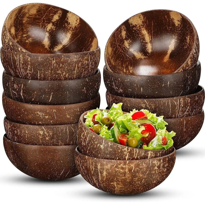 Coconut Bowl Manufacturer - Wholesale Handmade Polished Natural Coconut Shell Bowl