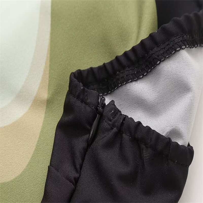 Floral Print Midi Dress Factory - OEM Custom Vintage Backless Side Zipper