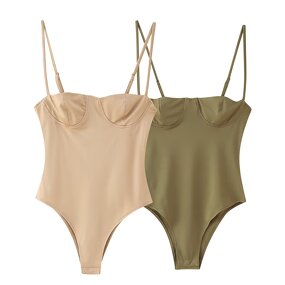 Suspenders Underwear Jumpsuit Factory - OEM Custom Retro Sexy Sleeveless Slim Fit