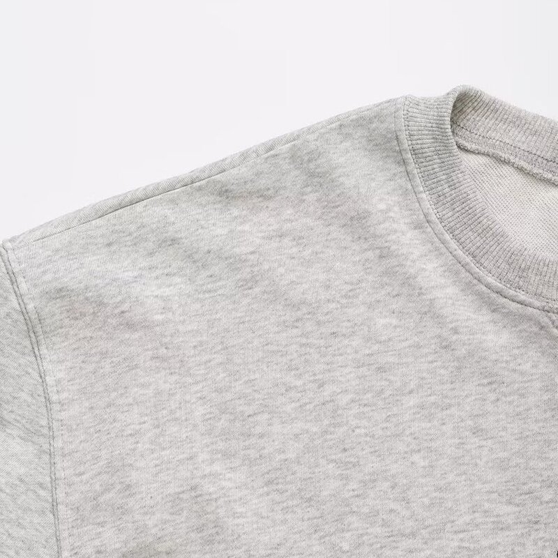 Printed Short Sports Top Factory - OEM Custom Retro Round Neck Women's Top