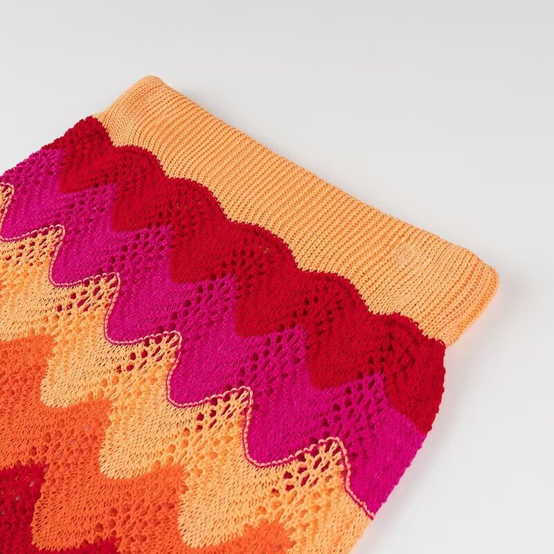 Knitted Shirt and Mini Skirt Set Factory - OEM Custom Two Piece Set for Women