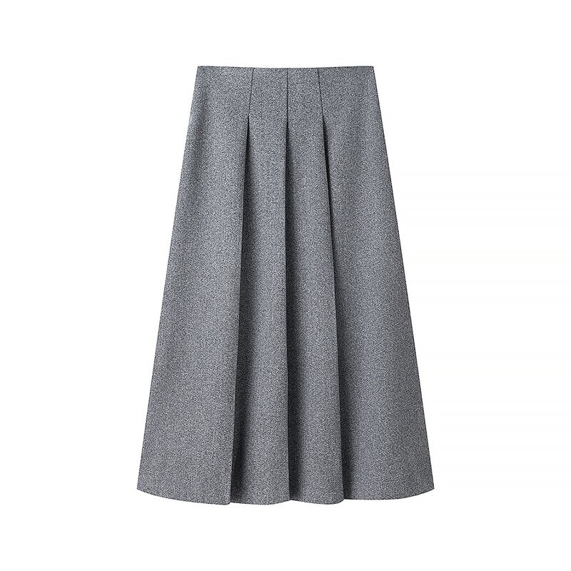 Blended Suit Factory - OEM Custom Spring Autumn Slim Long-sleeved Jacket Skirt
