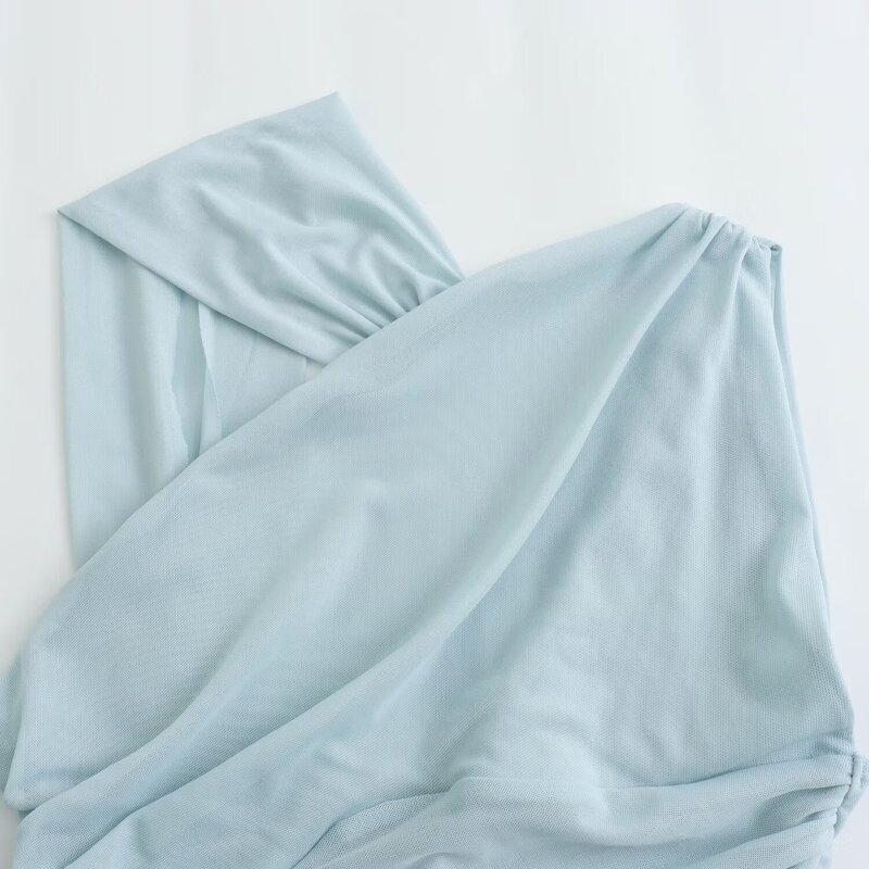 One-shoulder Asymmetrical Jumpsuit Factory - OEM Custom Sexy Pleated Backless