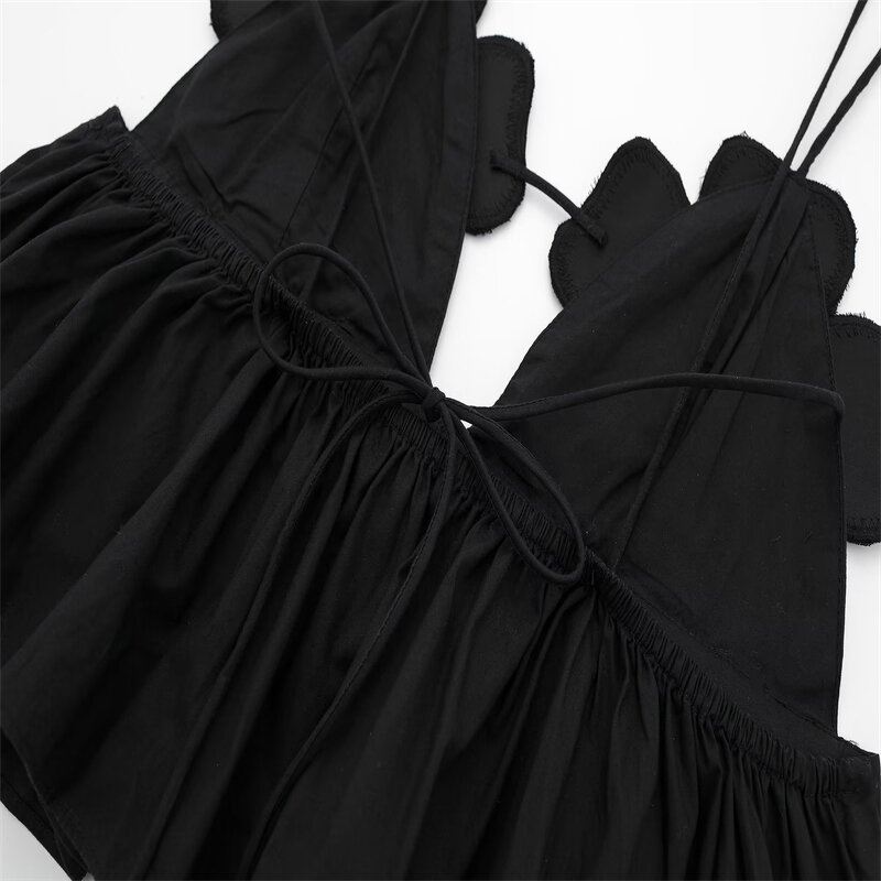 Shiny Flower Embellishment Top Factory - OEM Custom Retro Casual Sleeveless Tank