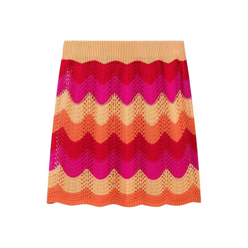 Knitted Shirt and Mini Skirt Set Factory - OEM Custom Two Piece Set for Women