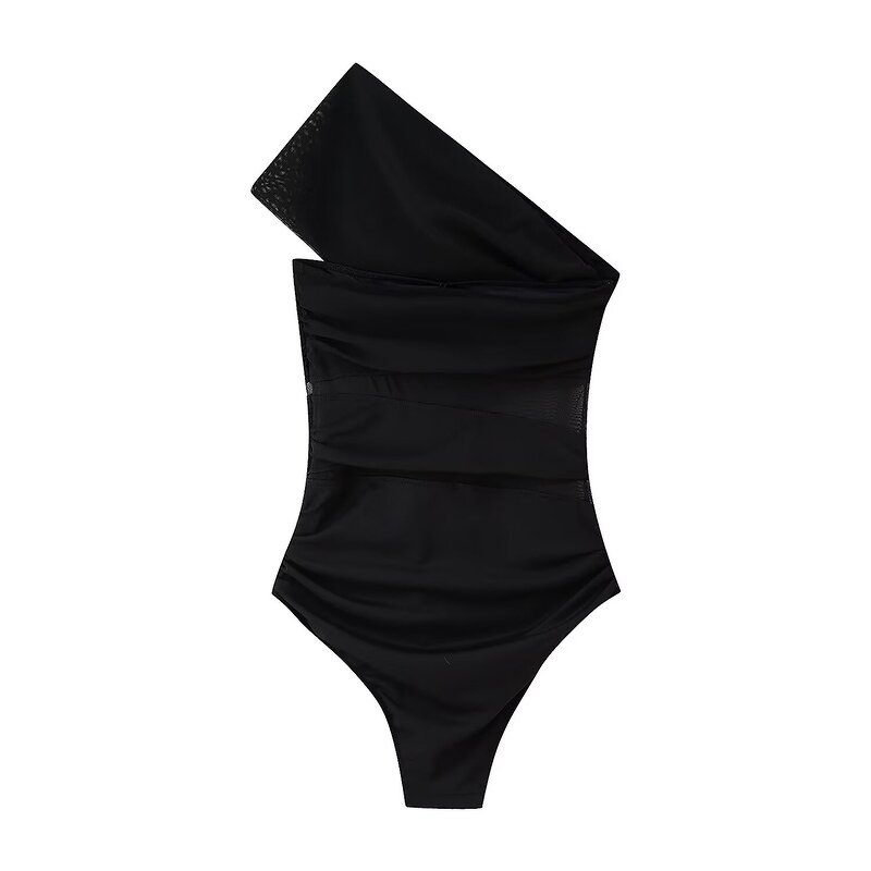 Opening Design Tulle Jumpsuit Factory - OEM Custom Retro Trend Sleeveless Slim