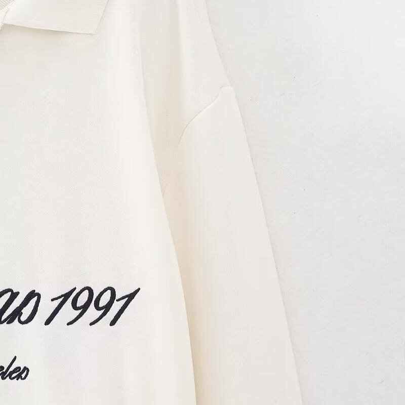 Polo Collar Sweatshirt Factory - OEM Custom Women's Elegant Slim Fit