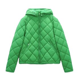 Hooded Cotton Coat Factory - OEM Custom Autumn Winter Long Sleeves Side Pocket