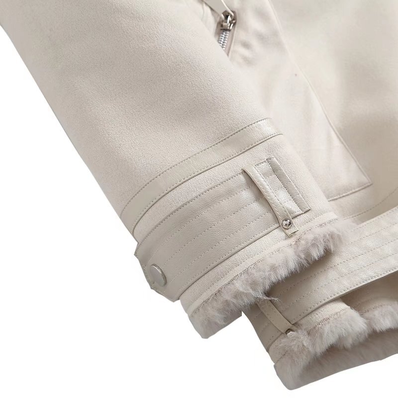 Faux Fur Reversible Jacket Factory - OEM Custom Thickened Warm Long Sleeve Coat