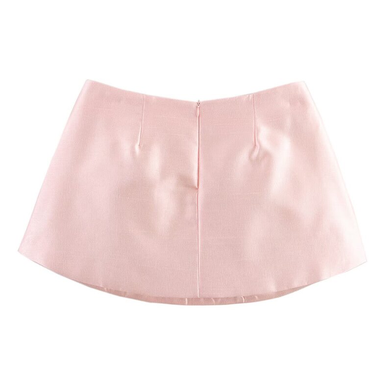 Tube Top and Mini Skirt Set Factory - OEM Custom Summer Sleeveless Trend Vest Top