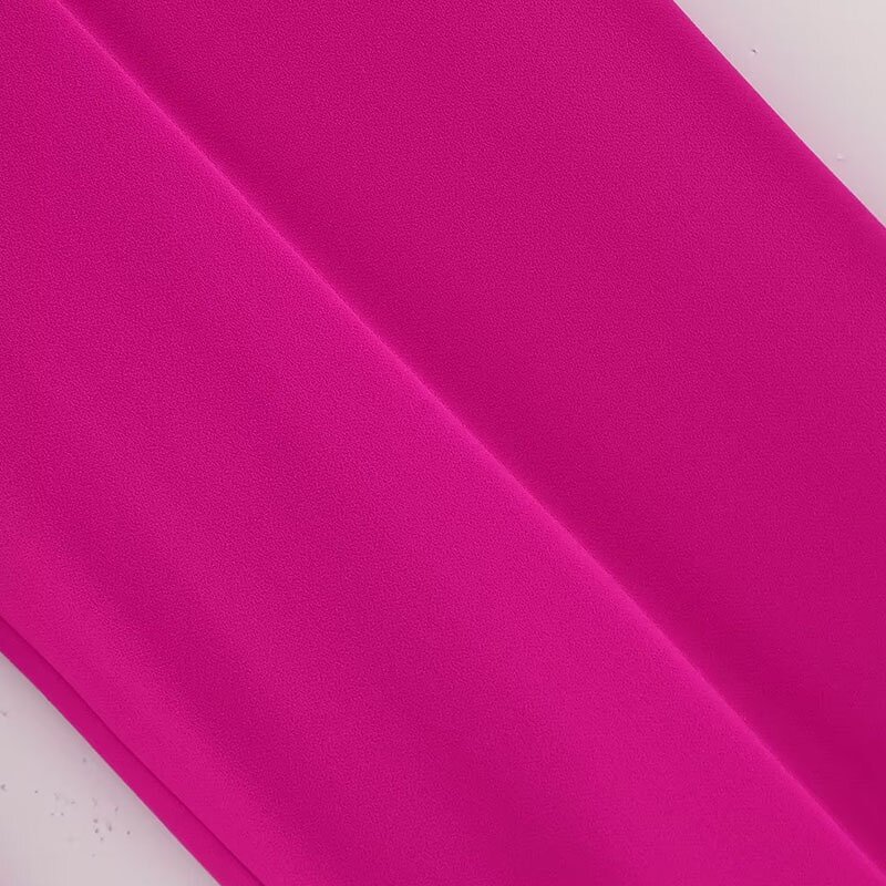 Vertical Straight Leg Pants Factory - OEM Custom Retro High Waist Zipper Fly