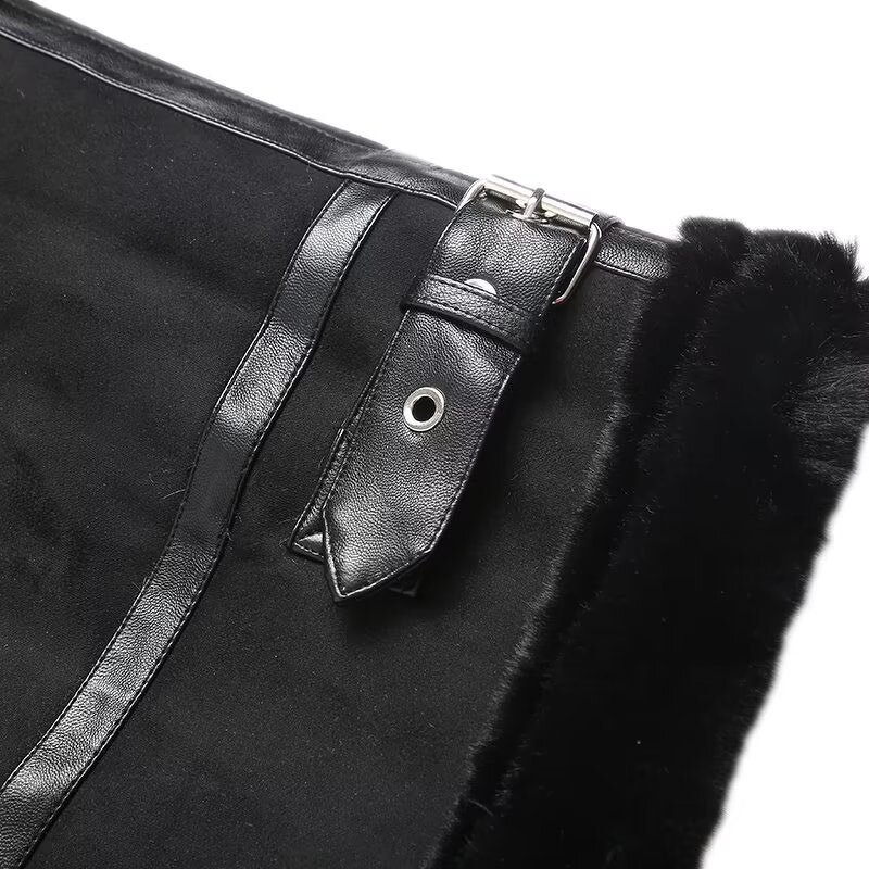 Thickened Fur Cotton Coat Factory - OEM Custom Vintage Long Sleeve Outerwear