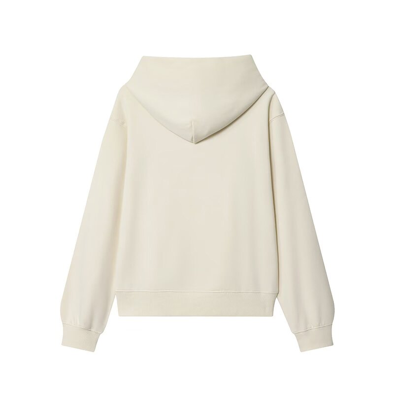 Basic Hooded Sports Sweatshirt Factory - OEM Custom Retro Casual Ladies Top