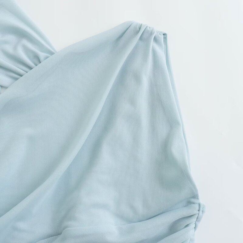 One-shoulder Asymmetrical Jumpsuit Factory - OEM Custom Sexy Pleated Backless