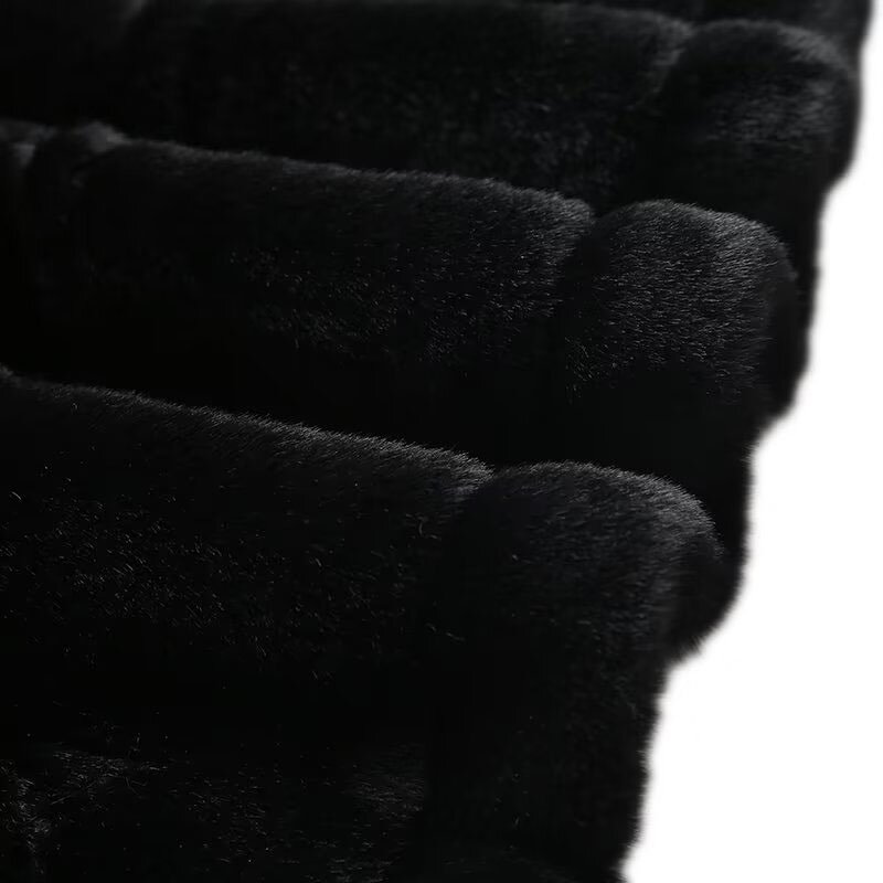 Thickened Fur Cotton Coat Factory - OEM Custom Vintage Long Sleeve Outerwear