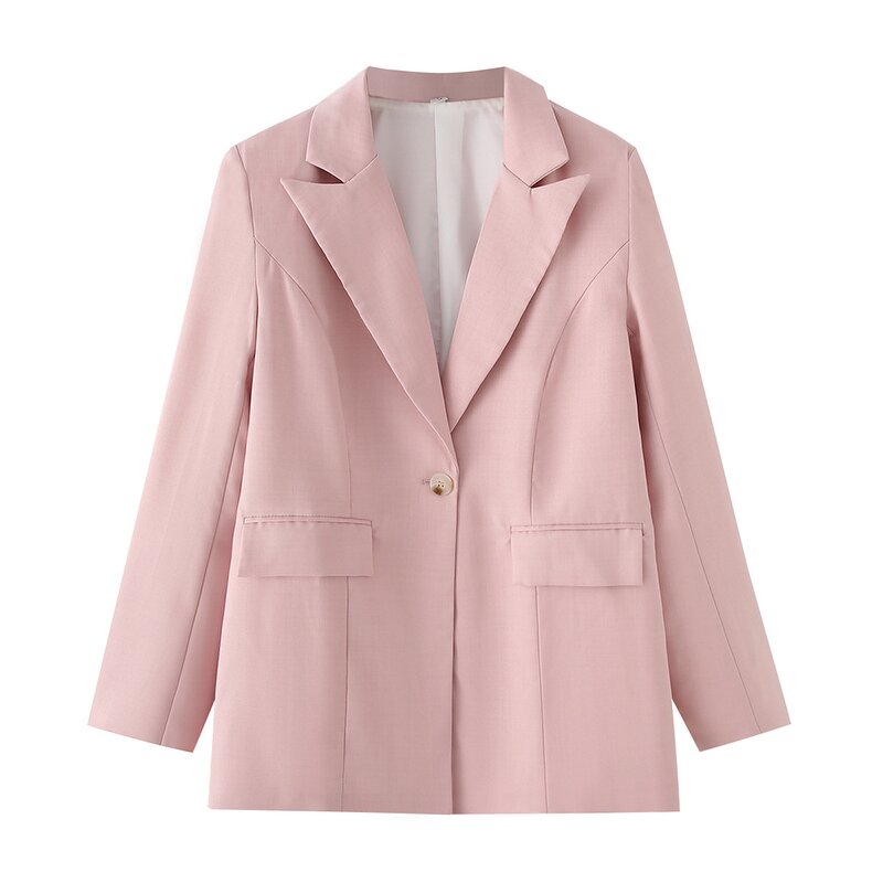 Suit Set Top and Shorts Factory - OEM Custom Spring Autumn Single-Breasted High-Waisted