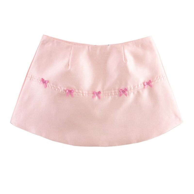 Tube Top and Mini Skirt Set Factory - OEM Custom Summer Sleeveless Trend Vest Top