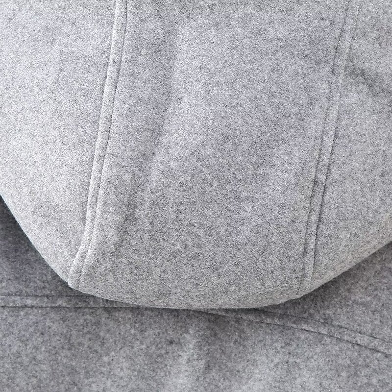 Short Hooded Sweatshirt Factory - OEM Custom Fabric Retro Slim Fit Ladies Top