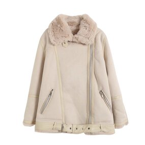 Oversize Winter Jacket Factory - OEM Custom Faux Fur Reversible With Belt