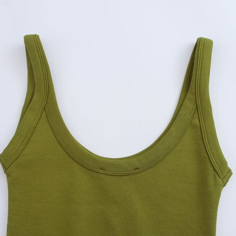 Women's Bodysuit Factory - OEM Custom Sleeveless Halter Sexy Elegant Slim