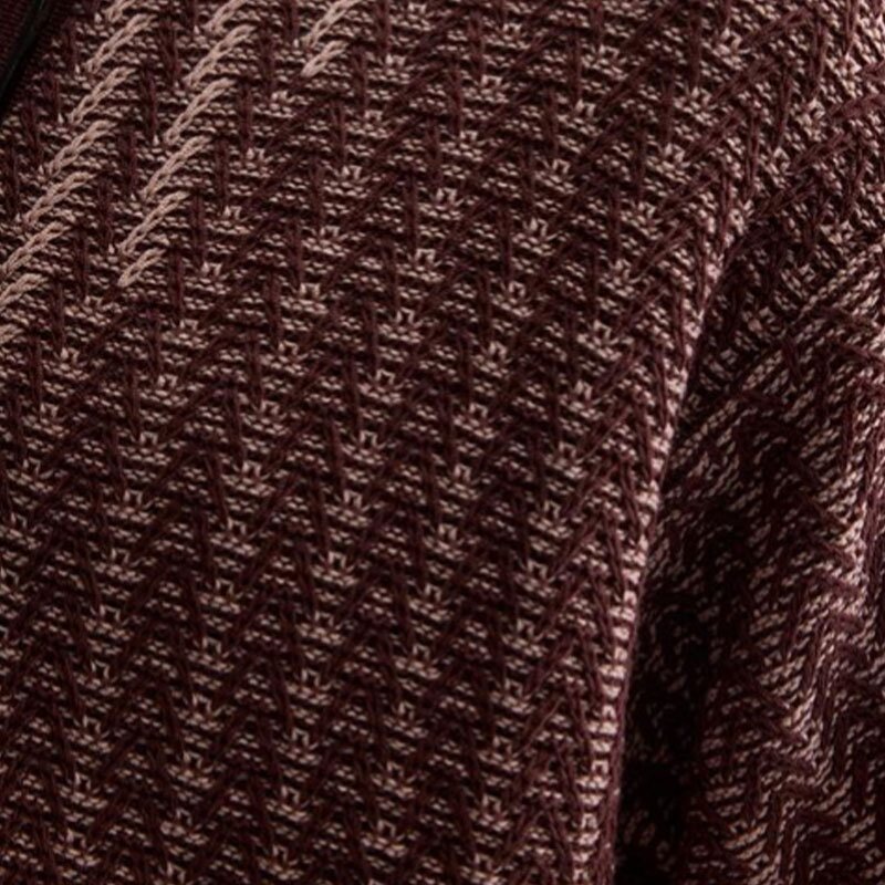 Contrast Lapel Knitted Polo Shirt Factory - OEM Custom Men's Short-sleeved Trendy