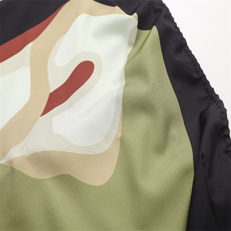 Floral Print Midi Dress Factory - OEM Custom Vintage Backless Side Zipper