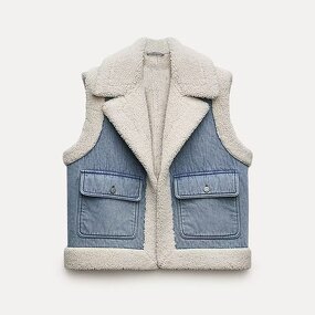 Windproof Warm Vest Factory - OEM Custom Autumn Winter Vintage Patch Pocket