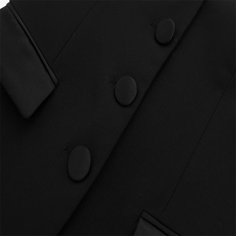 Streetwear Off Shoulder Tank Top Factory - OEM Custom Vintage Button Up Chic Vest