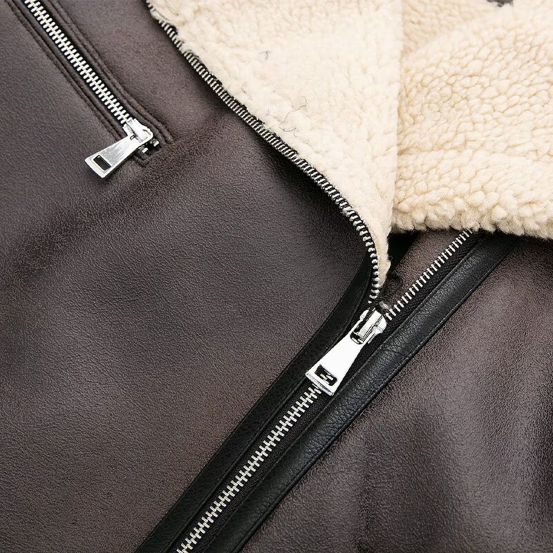 Warm Reversible Jacket Factory - OEM Custom Autumn Winter Long Sleeve Coat