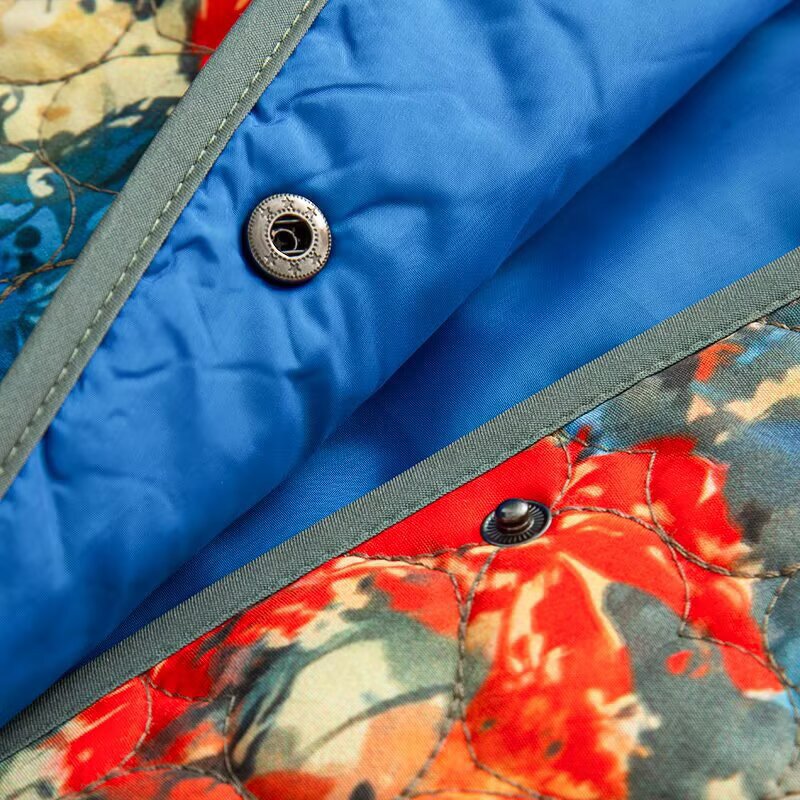 Geometric Heart Cotton-padded Jacket Factory - OEM Custom Autumn Casual Long Sleeve