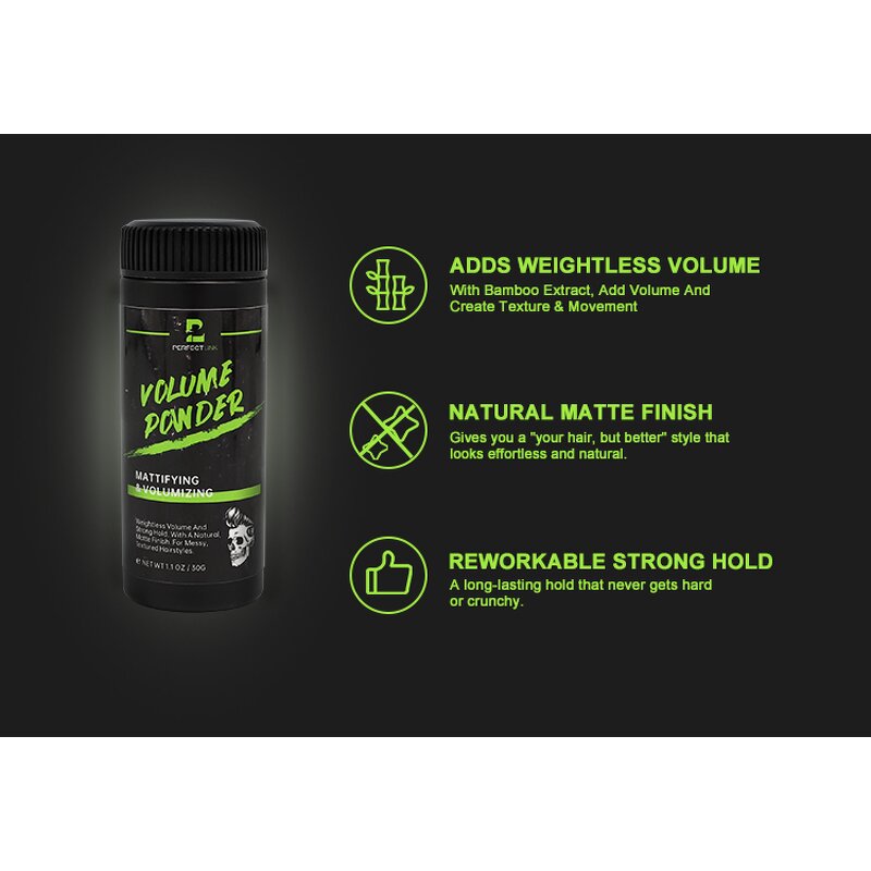 Hair Styling Powder Manufacturer - Matte Fluffy Volume Dust Texture Powder