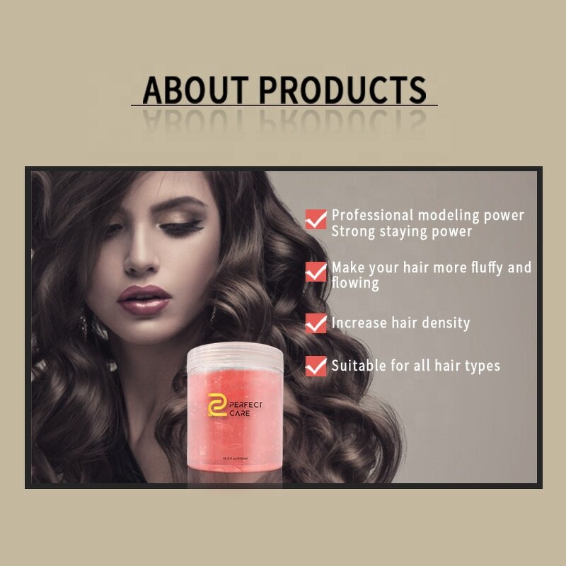 Edge Control Pomade Manufacturer - Wholesale 48 Hours Strong Hold Styling Gel