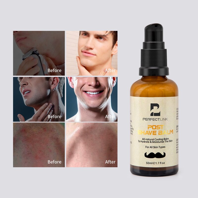 After Shave Balm Manufacturer - Private Label Cooling Post Shave Lotion