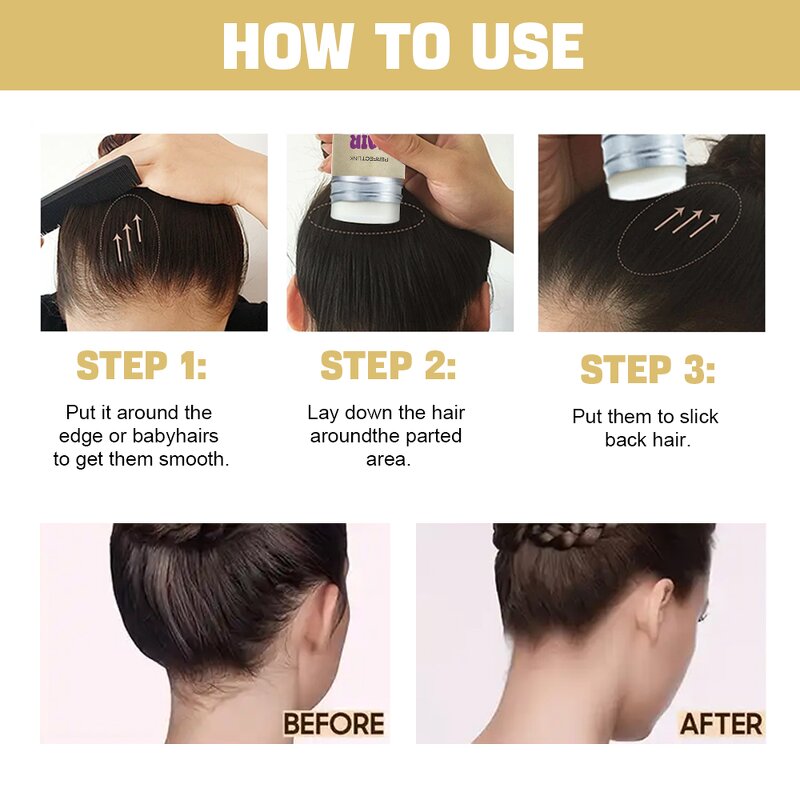 Hair Wax Stick Manufacturer - Private Label Strong Hold Anti Frizz Stick